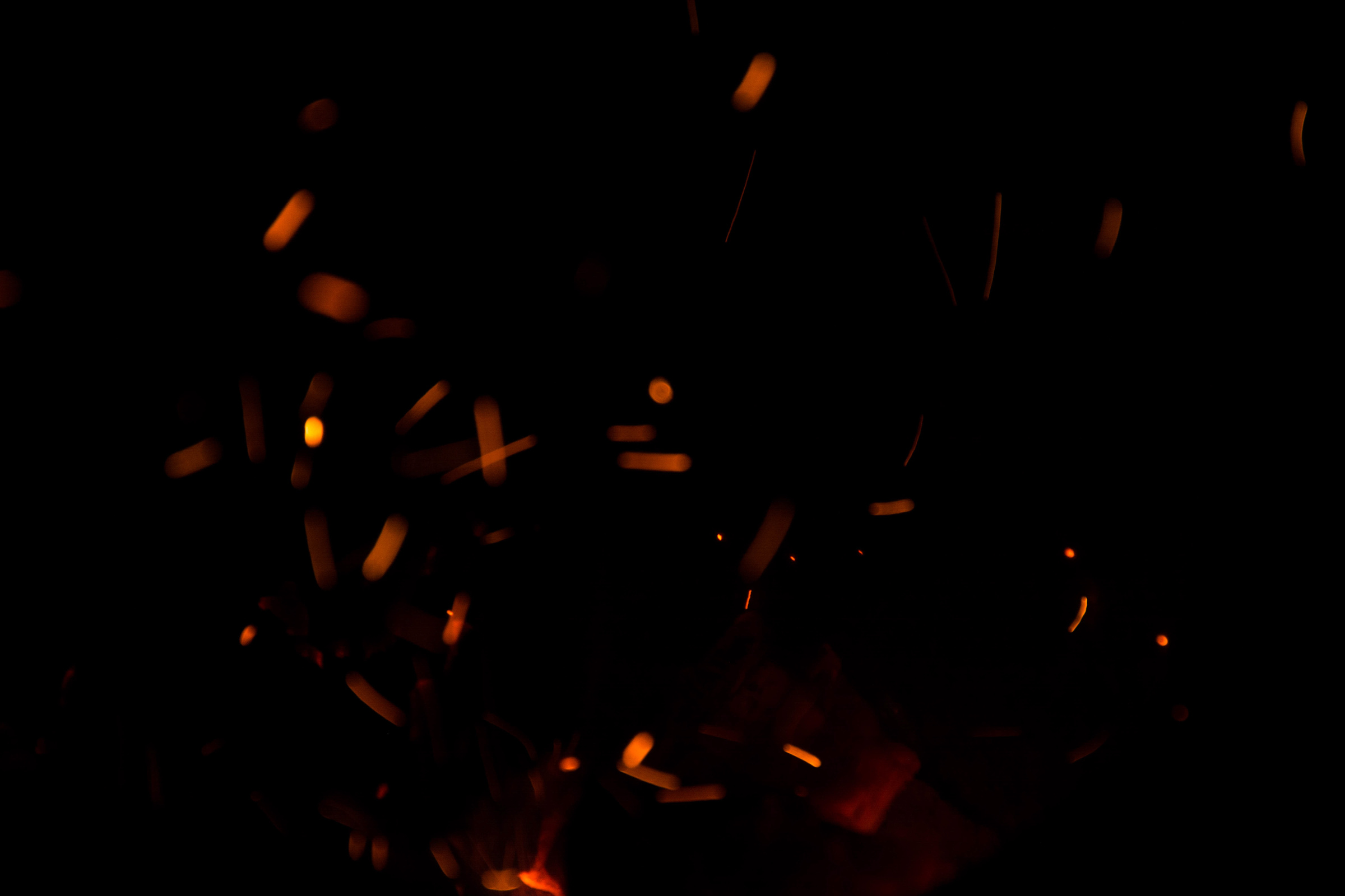 Hot Fire Embers  